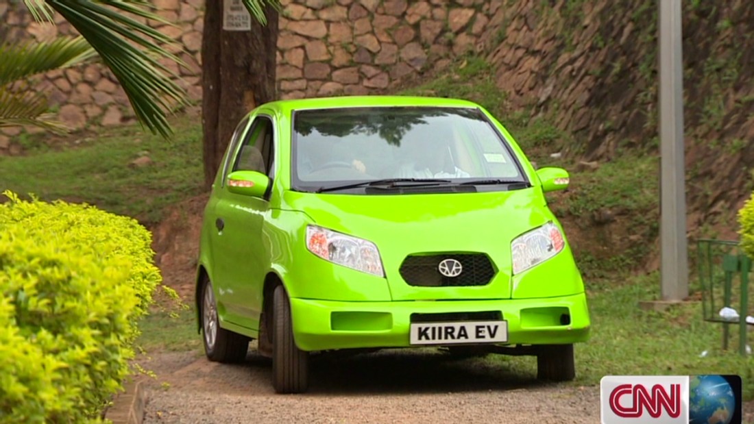 The team behind the Kiira EV included leather seats and a CD player in their model.