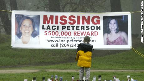 Laci Peterson's disappearance sparked massive public interest in the case. 
