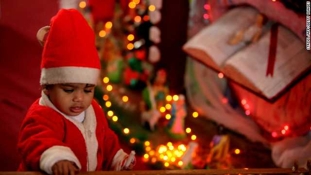 Around the world, kids' Christmas gifts include KFC, books and 'pooping logs'