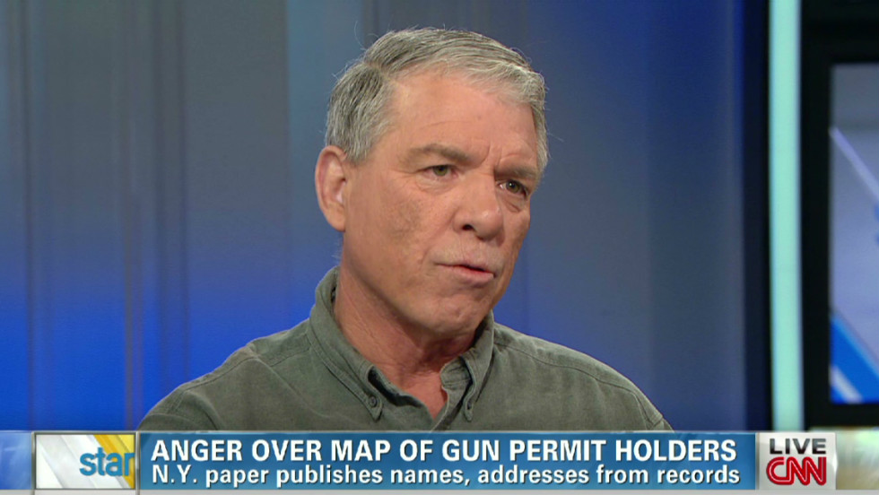 Anger over map of gun permit owners