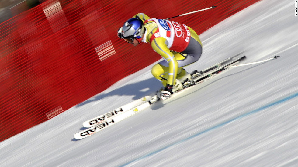 Aksel Lund Svindal extended his lead in both the downhill and overall standings as he finished third -- just 0.01 seconds behind leading duo.