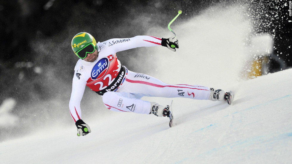 The Norwegian was just 0.01 seconds ahead of fourth-placed Austrian Klaus Kroll, who won the downhill title last season.