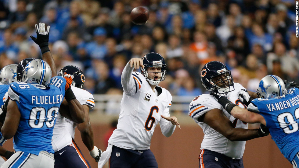 The enigmatic Cutler (#6) is .500 lifetime as a starter (68-68), and has made the playoffs just once, in 2010. Since then the Bears have had just one winning season. &quot;Jay Cutler has gotten a lot of offensive coordinators fired, let&#39;s be honest,&quot; mused NFL analyst Marshall Faulk.  