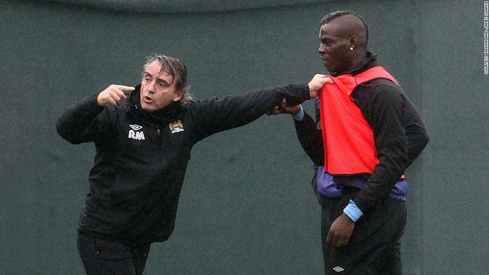 His future at the English Premier League champions had been in doubt since his training ground bust-up with manager Roberto Mancini in early January, when coaching staff had to intervene to separate the pair. Mancini later downplayed the tussle, sparked by Balotelli&#39;s hostile tackle on a fellow player, as &quot;nothing unusual.&quot;