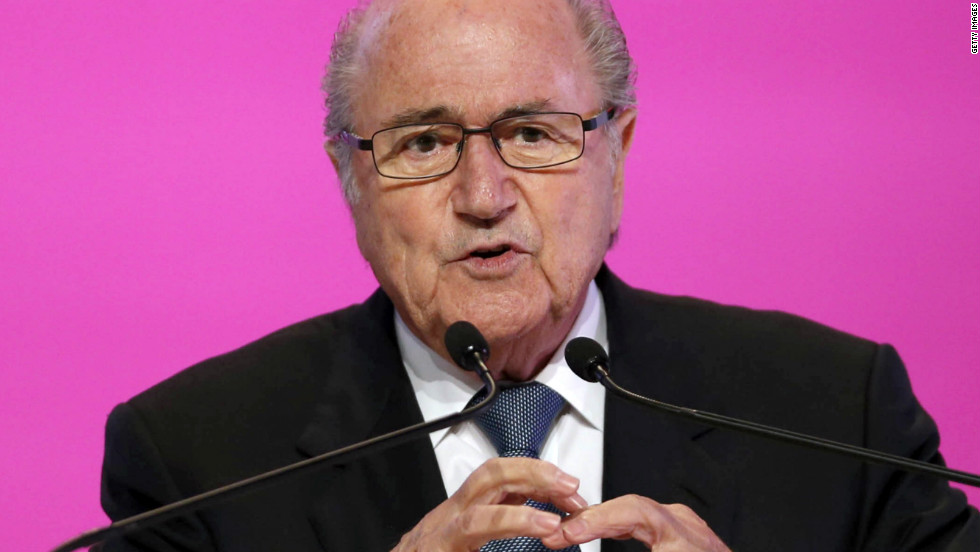 &quot;I don&#39;t think you can run away, because then the team should have to forfeit the match,&quot; FIFA president Sepp Blatter told Abu Dhabi&#39;s The National newspaper. &quot;This issue is a very touchy subject, but I repeat there is zero tolerance of racism in the stadium, we have to go against that. The only solution is to be very harsh with the sanctions (against racism) -- and the sanctions must be a deduction of points or something similar.&quot;