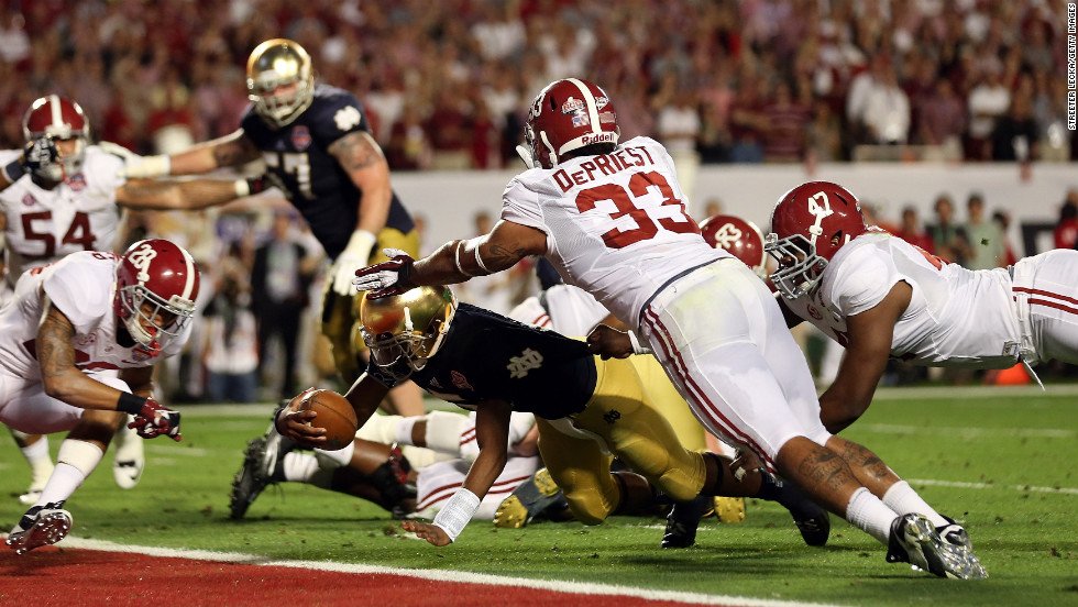 Alabama Beats Notre Dame For BCS Championship - CNN