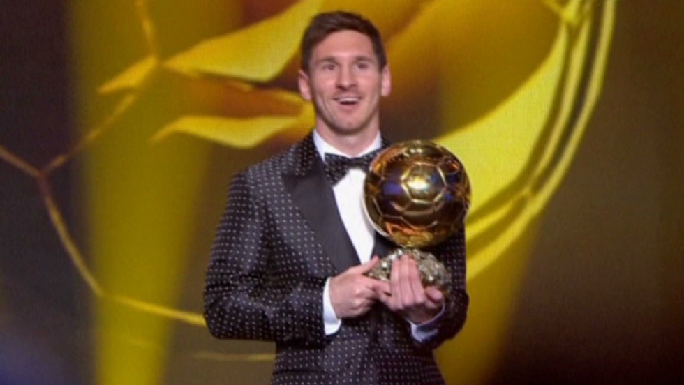 Messi Crowned World S Best For Record Fourth Time Cnn