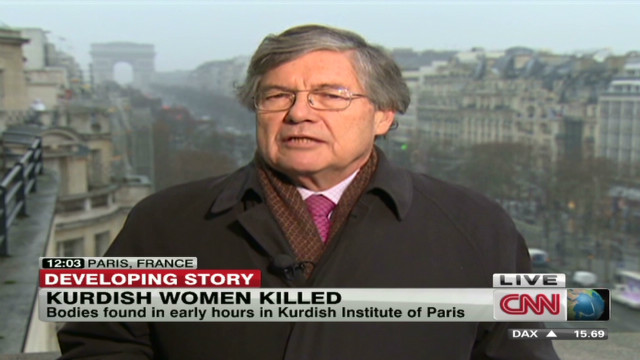 Kurdish women killed in Paris