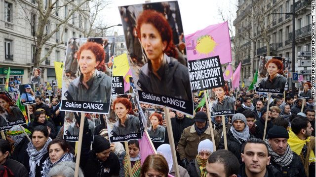 Kurds rally in Paris over murder of 3 women activists - CNN