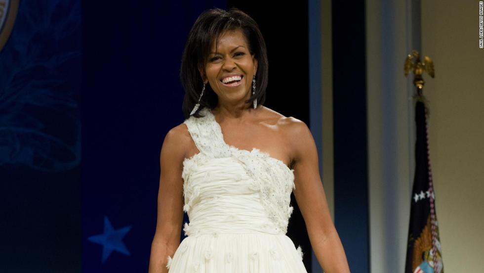 michelle obama gown inaugural ball