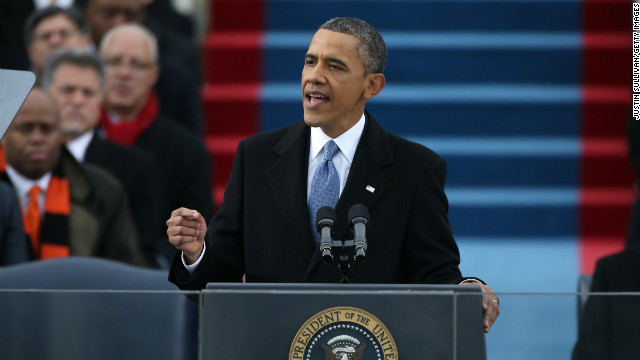 what is the thesis of obama's inaugural speech