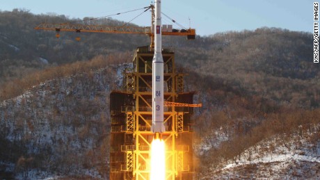 This picture taken by North Korea&#39;s official Korean Central News Agency (KCNA) on December 12, 2012 shows North Korean rocket Unha-3, carrying the satellite Kwangmyongsong-3, lifting off from the launching pad in Cholsan county, North Pyongan province in North Korea. North Korea&#39;s leader has ordered more satellite launches, state media said on December 14, 2012, two days after Pyongyang&#39;s long-range rocket launch triggered global outrage and UN condemnation. AFP PHOTO / KCNA vis KNS ---EDITORS NOTE--- RESTRICTED TO EDITORIAL USE - MANDATORY CREDIT &#39;AFP PHOTO / KCNA VIA KNS&#39; - NO MARKETING NO ADVERTISING CAMPAIGNS - DISTRIBUTED AS A SERVICE TO CLIENTS (Photo credit should read KNS/AFP/Getty Images) 