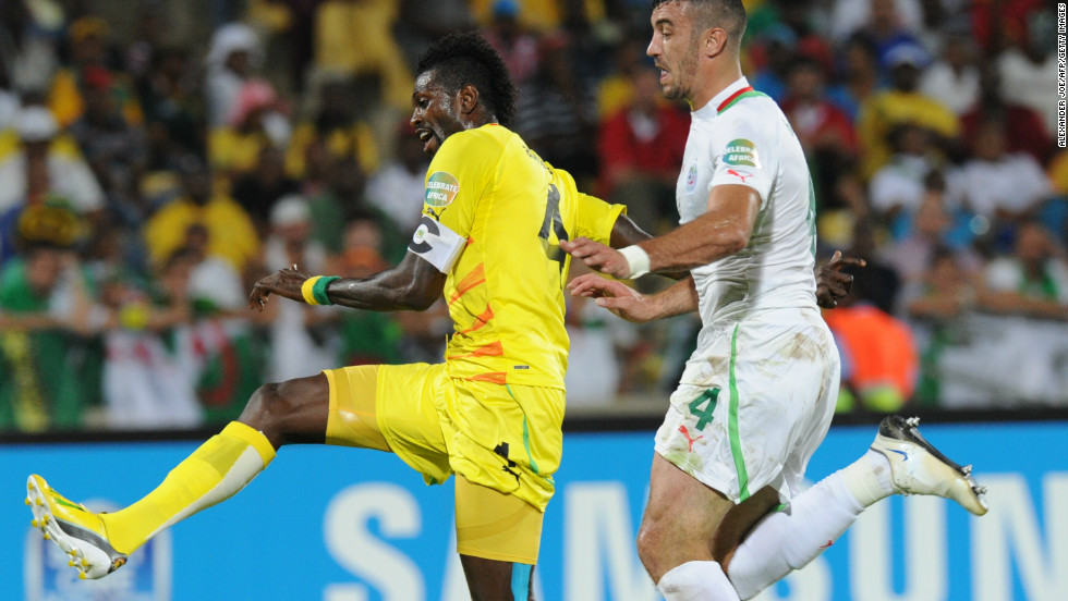 Emmanuel Adebayor helped Togo bounce back from that 2-1 defeat as the Sparrowhawks&#39; captain scored in a 2-0 win against Algeria which put the Ivorians into the quarterfinals and eliminated the north Africans with one match still to play.