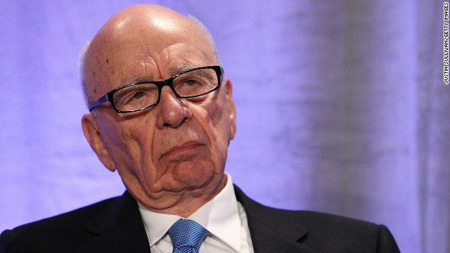 News Corp. chairman Rupert Murdoch said cartoonist Gerald Scarfe had &quot;never reflected the opinions of the Sunday Times.&quot;