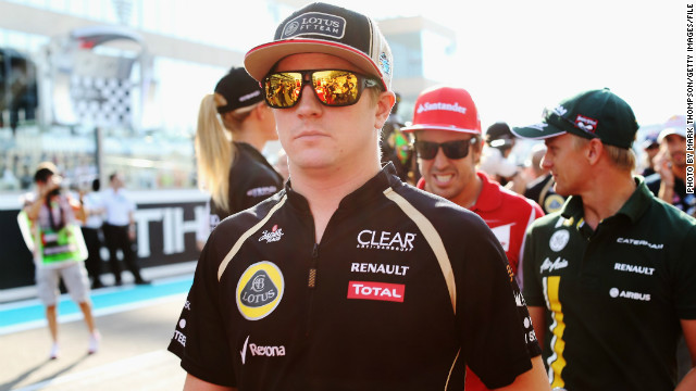 Finland&#39;s Kimi Raikkonen was crowned the Formula One world champion while driving for Ferrari in 2007.