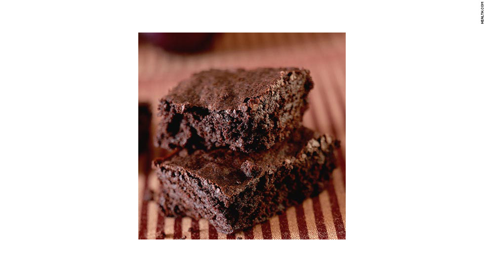 Unsweetened cocoa keeps the fat content low on these 132-calorie brownies. &lt;strong&gt;Try this recipe:&lt;/strong&gt; &lt;a href=&quot;http://www.myrecipes.com/recipe/fudgy-chocolate-brownies-10000000222750/&quot; target=&quot;_blank&quot;&gt;Fudgy chocolate brownies&lt;/a&gt;