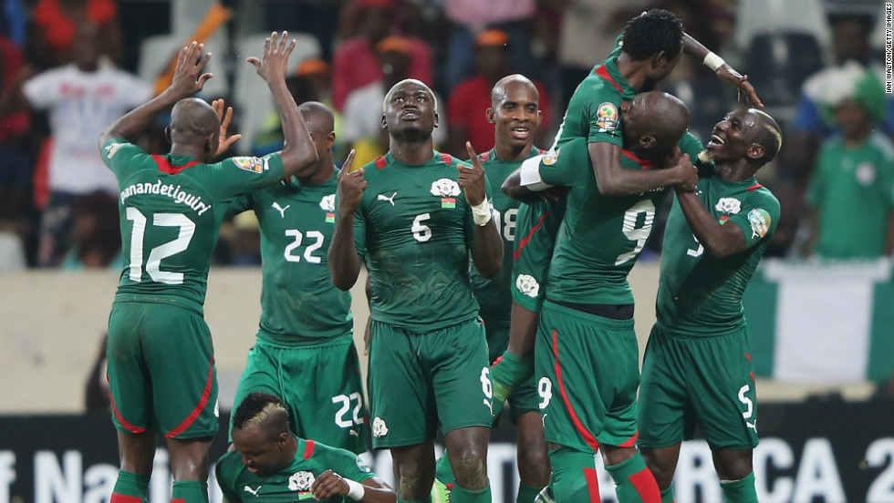 Burkina Faso also went through to the last four, winning 1-0 against fellow first-time quarterfinalists Togo. An extra-time header from Jonathan Pitroipa earned &quot;The Stallions&quot; a clash with Ghana.
