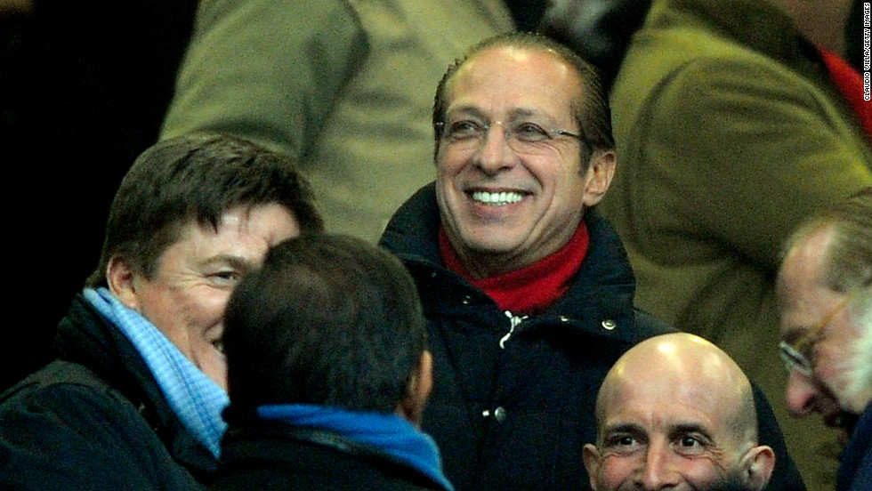 Soon after Balotelli returned to Serie A, Berlusconi&#39;s brother Paolo -- during a political rally -- invited the public to an upcoming AC Milan match and was caught on camera -- the video was featured on the website of Italian newspaper La Repubblica -- saying: &quot;OK, we are all off to see the family&#39;s little black boy.&quot; Paolo is pictured here, wearing glasses.