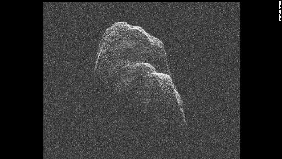 The three-mile long (4.8-kilometer) asteroid Toutatis flew about 4.3 million miles (6.9 million kilometers) from Earth on December 12, 2012. NASA scientists used radar images to &lt;a href=&quot;http://www.youtube.com/watch?v=fo38qU00HlQ&quot; target=&quot;_blank&quot;&gt;make a short movie&lt;/a&gt;.