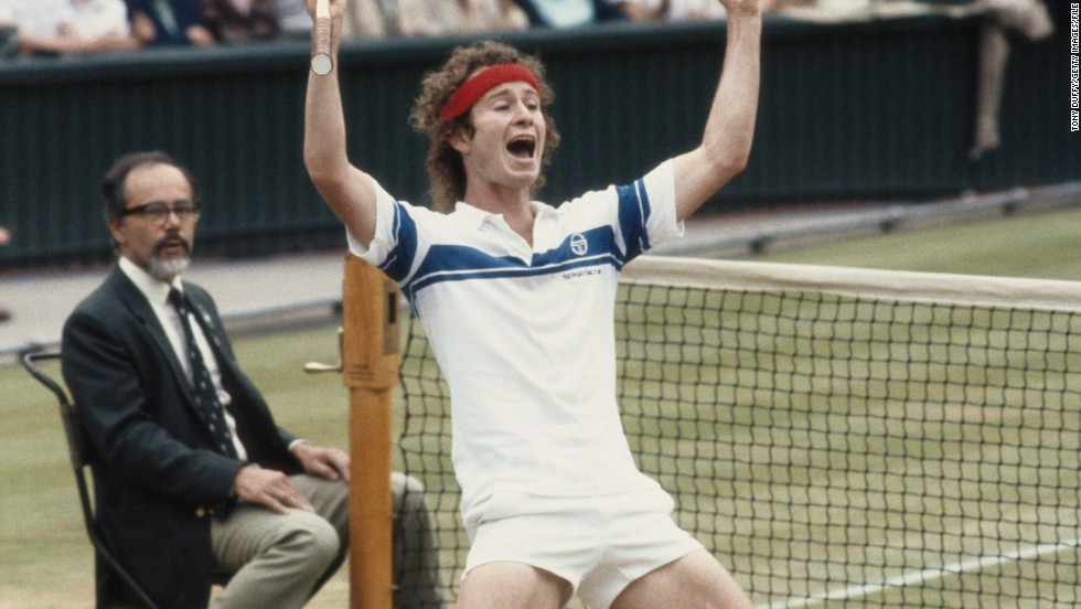 &quot;Wimbledon final in 1981 when I finally beat Bjorg.&quot; McEnroe defeated the Swede 4-6 7-6 7-6 6-4 to win at the home of tennis for the first of three times, his personal career highlight.