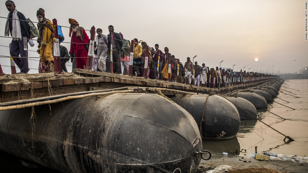 The Kumbh Mela, believed to be the largest religious gathering on Earth, is held every 12 years on the banks of Sangam.