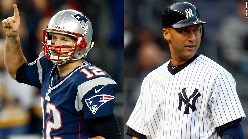 &quot;Derek Jeter (right) and Tom Brady,&quot; McEnroe says of his most admired current sports stars. &quot;I think they&#39;re incredible team players. I&#39;m an individual but for me to see how they make everyone around them better ...  you don&#39;t hear anything about them off the field, it&#39;s impressive.&quot;