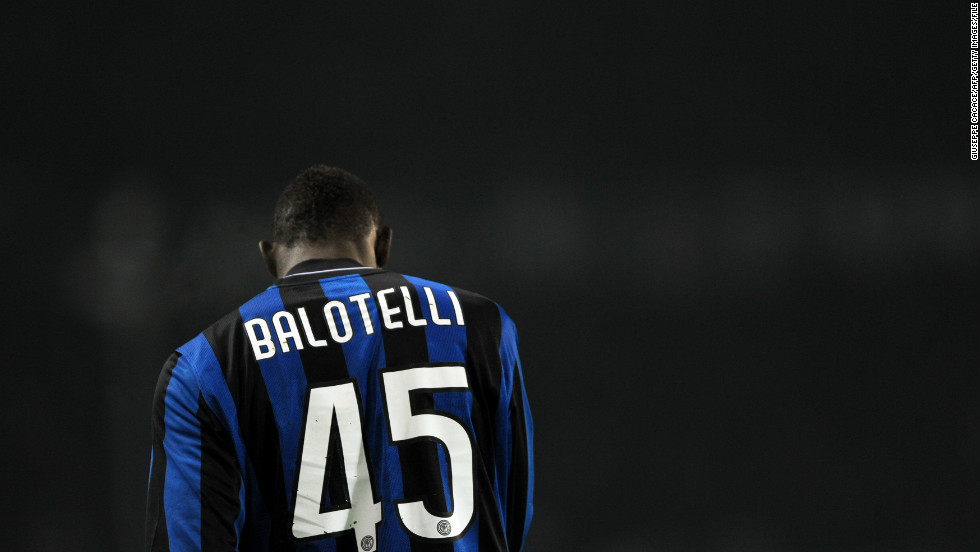 Before moving to England, the Italy-born Balotelli played for AC Milan&#39;s rivals Inter Milan, and during one Serie A match against Juventus the Turin club&#39;s fans once shouted: &quot;There are no black Italians.&quot;