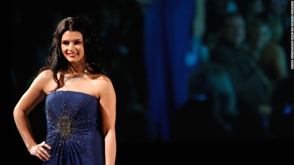 Patrick walks the runway at the 10th Annual Gridiron Glamour Show in 2008 in Scottsdale, Arizona.