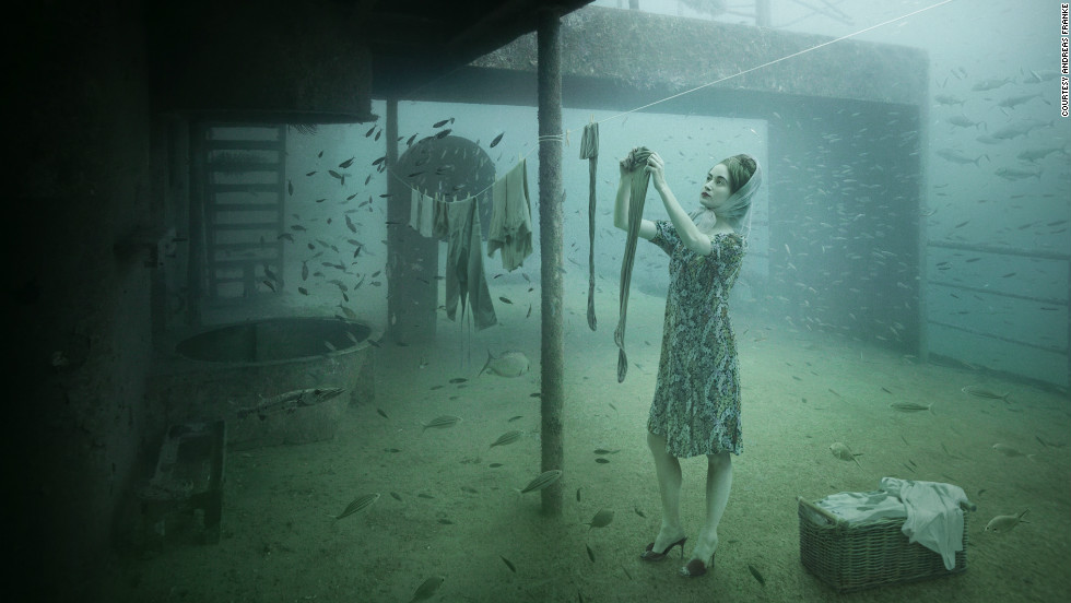Ghostly Underwater Art Gallery Breathes New Life To Sunken