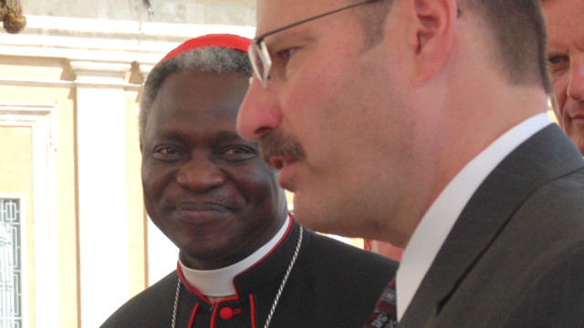 Dr. talks friendship with papal candidate