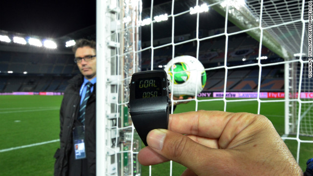 The GoalRef system was one of two trialled at December&#39;s Club World Cup in Japan.