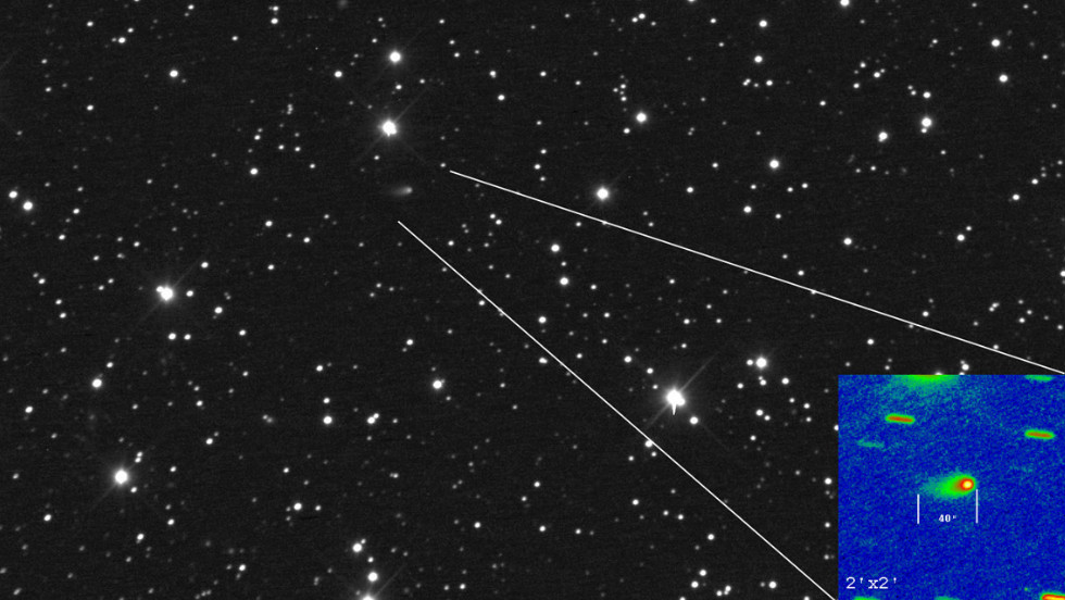 In November, Comet ISON is expected to dive into the sun&#39;s atmosphere. Rolando Ligustri used a telescope at the &lt;a href=&quot;http://www.castfvg.it/&quot; target=&quot;_blank&quot;&gt;CAST Observatory&lt;/a&gt; in Italy to capture this image of it on February 28.