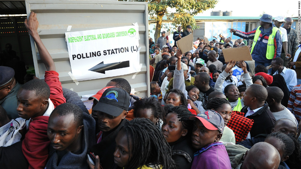 Image result for kenyans vote