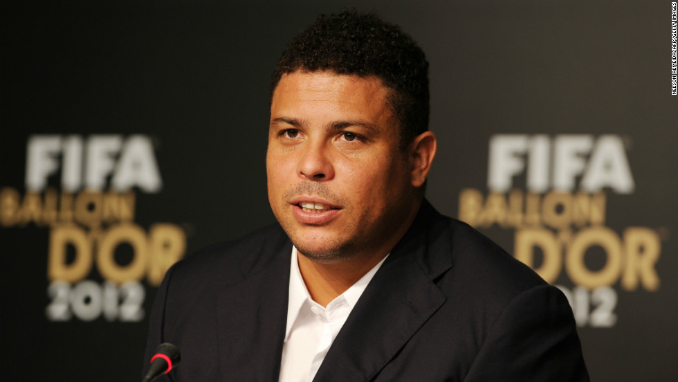 Former Brazilian footballer Ronaldo attends a press conference on November 29, 2012 in Sao Paulo, Brazil.