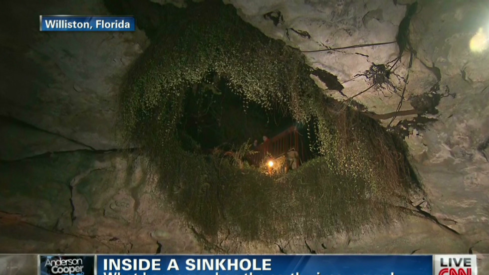 A Loud Crash Then Nothing Sinkhole Swallows Florida Man Cnn