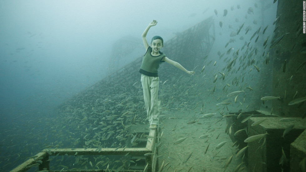 Ghostly Underwater Art Gallery Breathes New Life To Sunken
