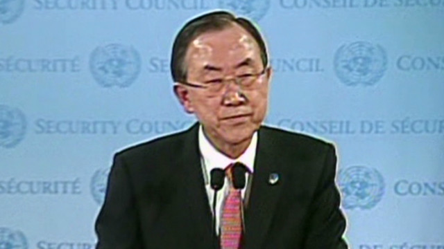 Ban Ki-moon reacts to Chavez&#39;s death