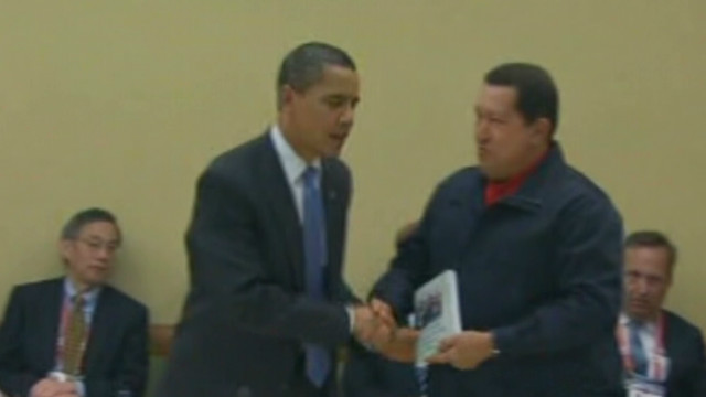 The relationship between Chavez and U.S.