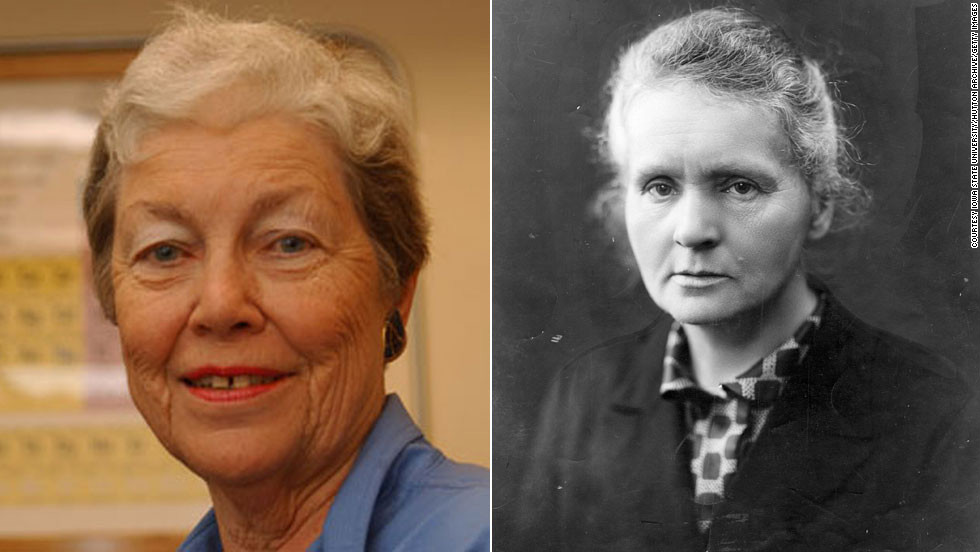 Nuclear chemist &lt;a href=&quot;http://www.chemheritage.org/discover/online-resources/chemistry-in-history/themes/atomic-and-nuclear-structure/hoffman.aspx&quot; target=&quot;_blank&quot;&gt;Darleane Hoffman&lt;/a&gt;, left, specializes in heavy elements like plutonium. She was part of a team that focused on confirming the discovery of Seaborgium, element 106. Her research has revealed new aspects of fission and atomic processes, and she was awarded the National Medal of Science in 1997. The discoveries of  &lt;a href=&quot;http://www.nobelprize.org/nobel_prizes/physics/laureates/1903/marie-curie-bio.html&quot; target=&quot;_blank&quot;&gt;Marie Curie&lt;/a&gt; (1867-1934) were similarly focused: Her observations of radiation suggested a relationship between radioactivity and the heavy elements of the periodic table. Curie&#39;s painstaking research with her husband, Pierre, culminated in the isolation of two new, heavy elements -- polonium, which they named for Marie&#39;s homeland, and the naturally glowing radium.