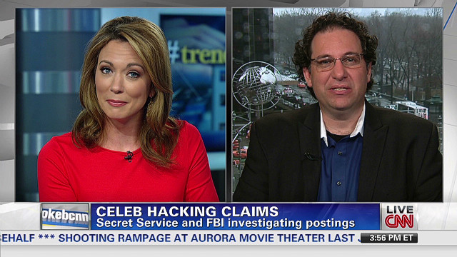 Celeb Hacking Claims Cnn Video