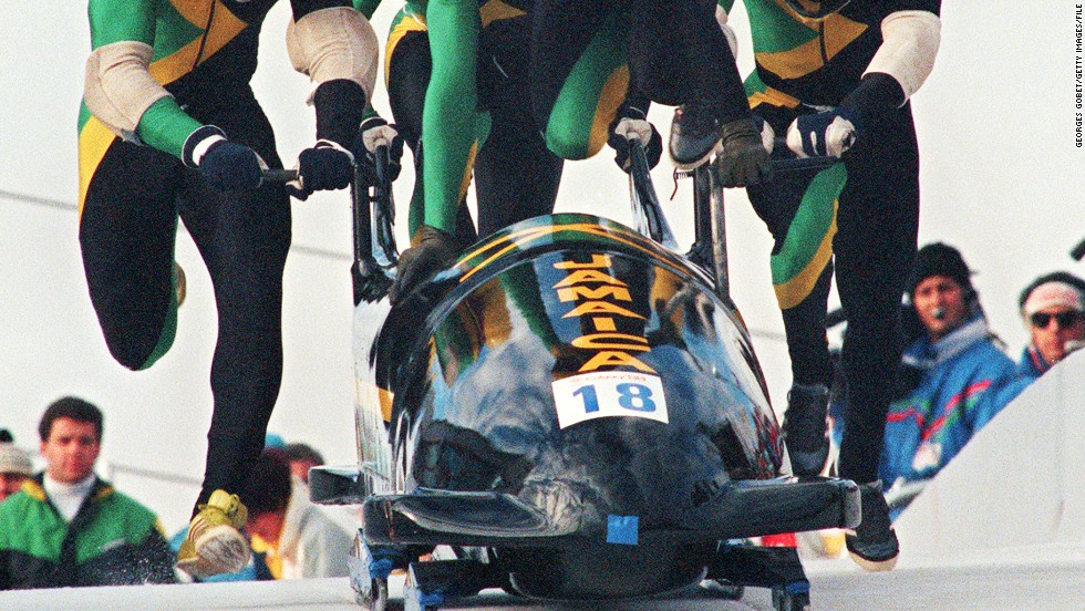 Williams first became interested in snow sports after watching Jamaica&#39;s bobsleigh team compete at the 1988 Games. The quartet became one of the stories of the competition after swapping their tropical Caribbean island for the slopes of Canada.