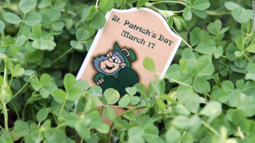 St. Patrick is said to have used a three-leaf clover to &lt;a href=&quot;http://www.cnn.com/2012/03/17/world/europe/saint-patrick-study&quot;&gt;explain the Holy Trinity&lt;/a&gt; to the pagans of Ireland. The shamrock has been associated with St. Patrick and Ireland since the mid-5th century.