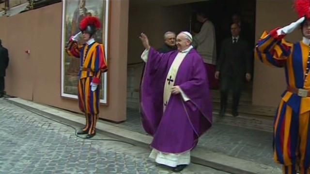 First Sunday Mass for new pope  
