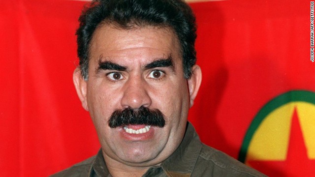 PKK founder Abdullah Ocalan, pictured in 1993, reportedly hasn&#39;t seen any family in two years.