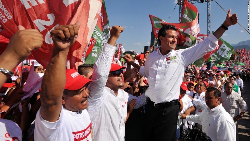 Enrique Pena Nieto&#39;s rise to the presidency ended a 12-year drought for Mexico&#39;s PRI party, which until 2000 had won 12 straight national elections over 71 years.