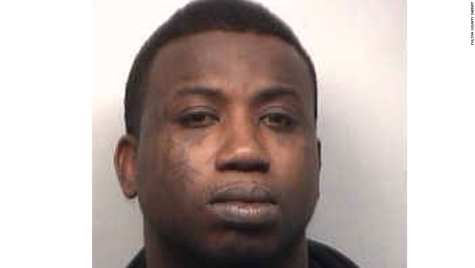 &lt;a href=&quot;http://www.cnn.com/2013/03/27/showbiz/music/gucci-mane-arrested/index.html&quot;&gt;Rapper Gucci Mane&lt;/a&gt; turned himself in to authorities in March 2013 after a warrant was issued for his arrest on aggravated assault charges in Atlanta. In August, he was sentenced to three years and three months in federal prison on firearm charges. 