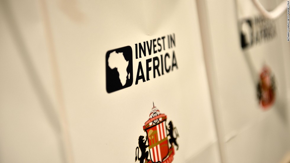 Sunderland signed a two-year partnership agreement with Invest in Africa in June 2012, which has seen the not-for-profit organization&#39;s logo displayed on the club&#39;s shirts. Tullow Oil is the founding partner in the initiative which seeks to promote investment in Africa while at the same time opening up a new market to the Premier League team.