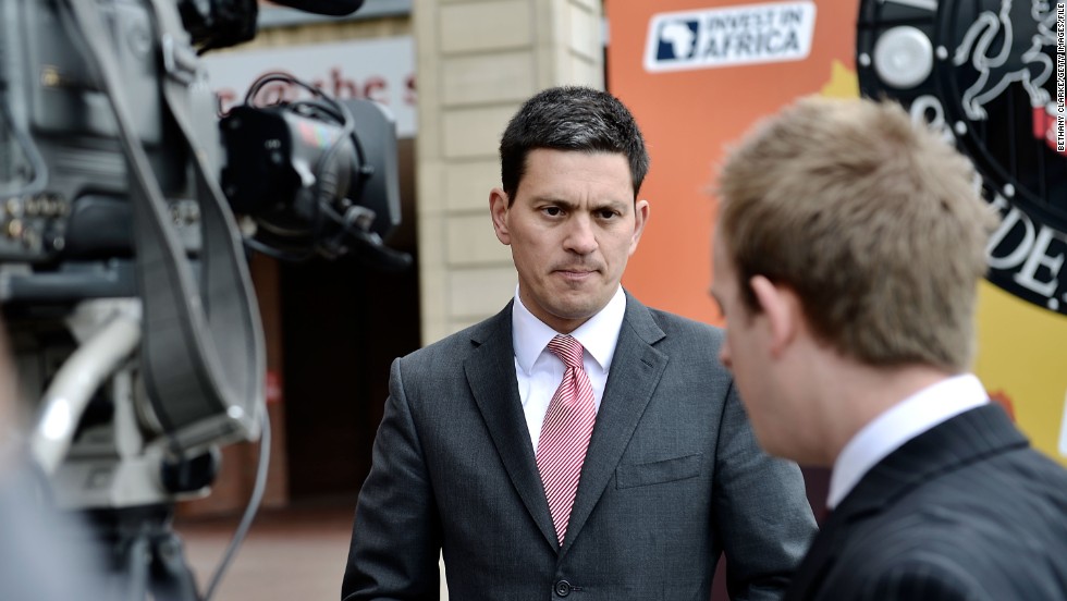 Labour MP David Miliband helped Sunderland secure the African sponsorship deal. &quot;This is a landmark announcement for Sunderland and a landmark for the Premier League,&quot; the club&#39;s vice-chairman Miliband said in June 2012. The former foreign secretary, pipped to Labour&#39;s leadership by his younger brother Ed in 2010, has since announced he is quitting politics to join U.S.-based charity International Rescue.