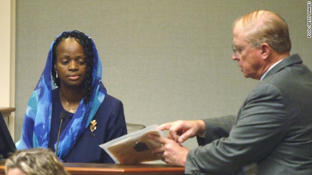 Mildred Muhammad testifies in court