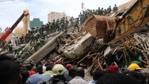 Rescue Efforts In Tanzania Building Collapse - CNN